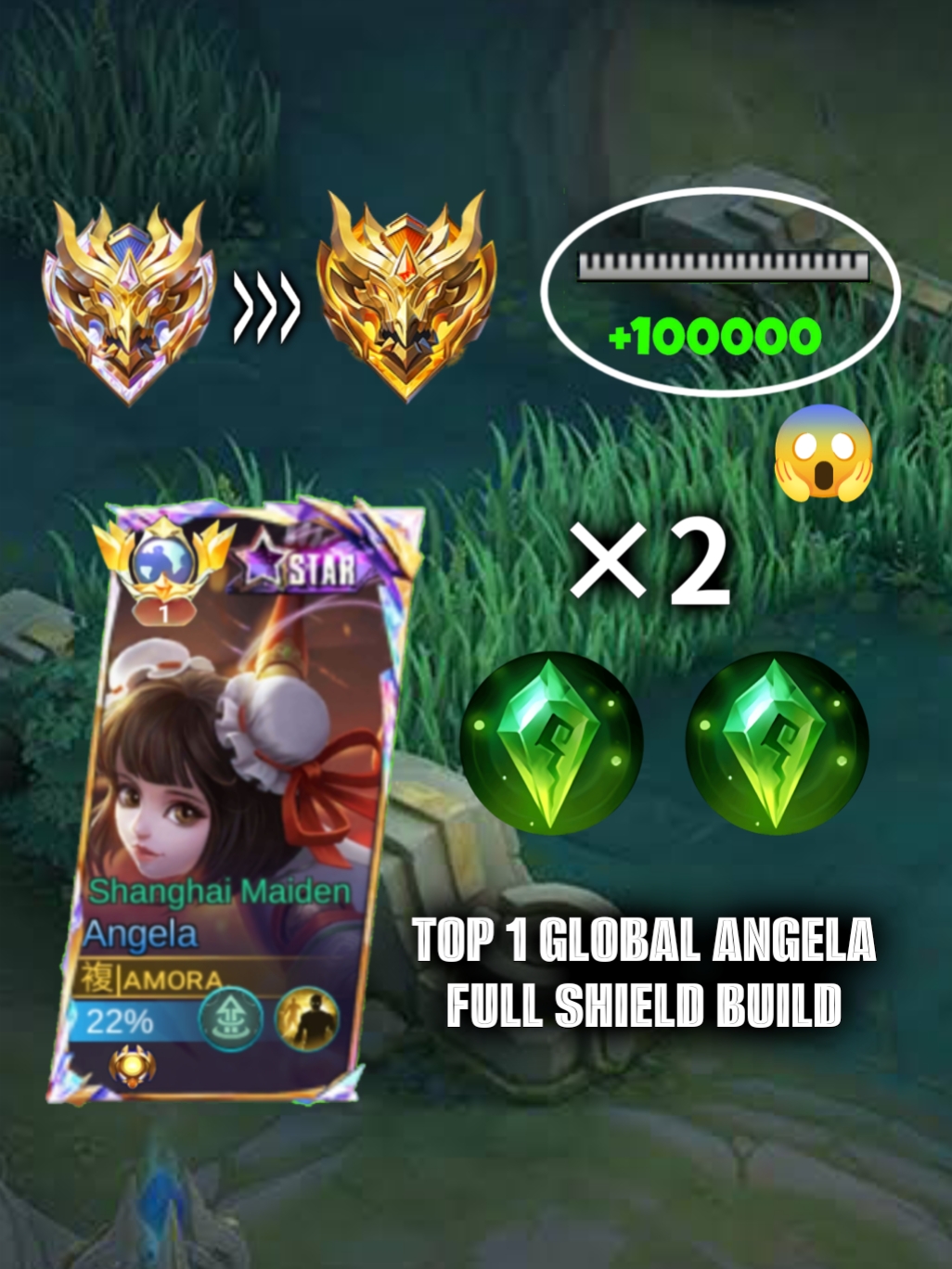 Angela Full Shield Build?💀 WATCH IT NOW!!!🔥 #officialamora #mlbb #mlbbcreatorbase #itsmorefuninmlbb #miya #miyabuild #miyabestbuild #month #malc #monthdump #fyp #foryou #foryoupage #fypage #foryou #mlbbbestbuild #mlbbcontentcreator  #pogo #Indonesia #walangpasok #alicegou #kai 