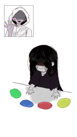 私   ではない  彼   好き 赤傘くんは嫌いなのがよくわかる行動だね #文字化化好きな人と繋がりたい #文字化化 #主人公ちゃん #赤い傘の男 #這いばい男 