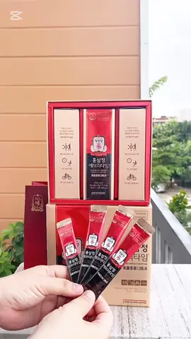 Tinh chất hồng sâm chính phủ Hàn Quốc KGC Jung Kwan Jang everytime (original) hộp 30 gói x 10ml #kgc #tinhchathongsam #hongsamhanquoc #jungkwanjang #suckhoe #hangtieudung 