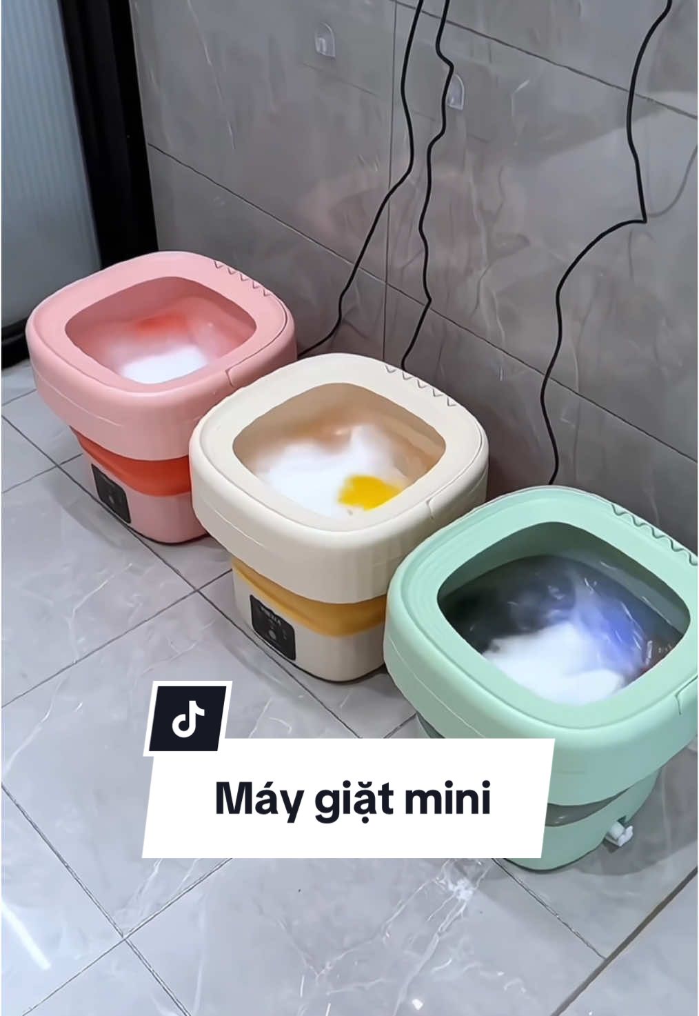 Máy giặt mini tiện lợi  #maygiatmini #giadung #giadungthongminh #xuhuongtiktok #xh 
