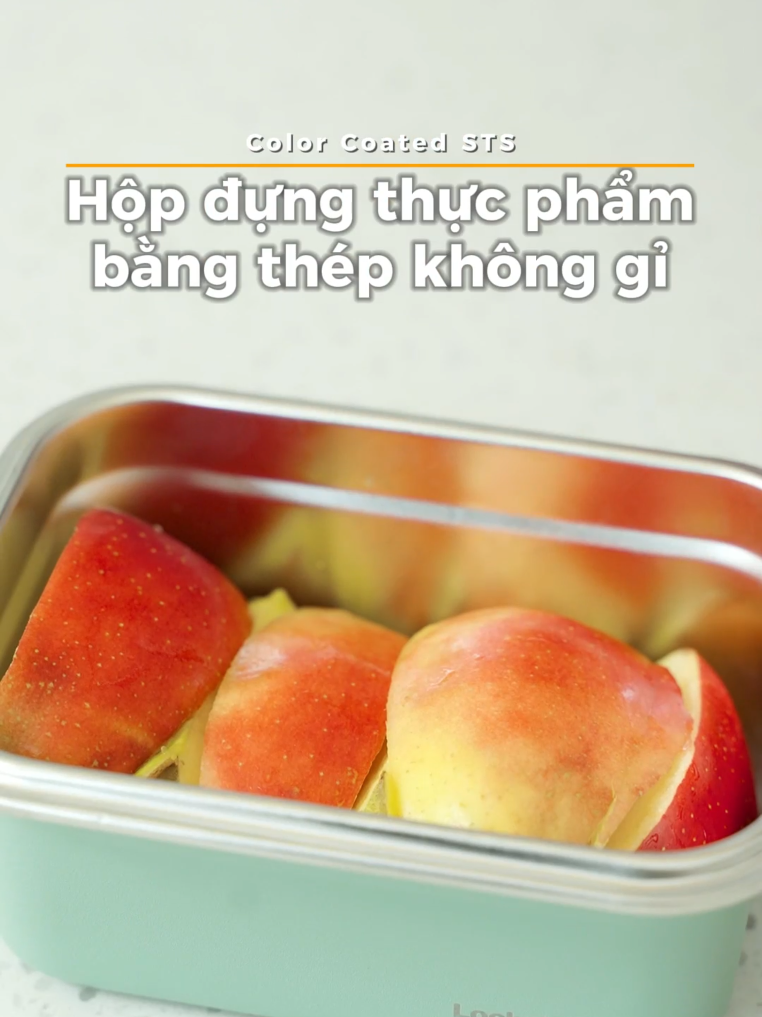 Hộp Đựng Thực Phẩm Bằng Thép Không Gỉ Color Coated STS #locknlock #locklock #locknlockvn #locknlockvietnam #locknlockchinhhang #container #lunchbox #LockLife #kitchen #cooking #kitchentips #KitchenHacks #kitchentool