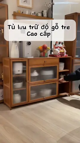 Tủ lưu trữ đồ gỗ tre cao cấp #master2023bytiktok #đogiadungtienich #xuhuongtiktok #shopgiadung99 
