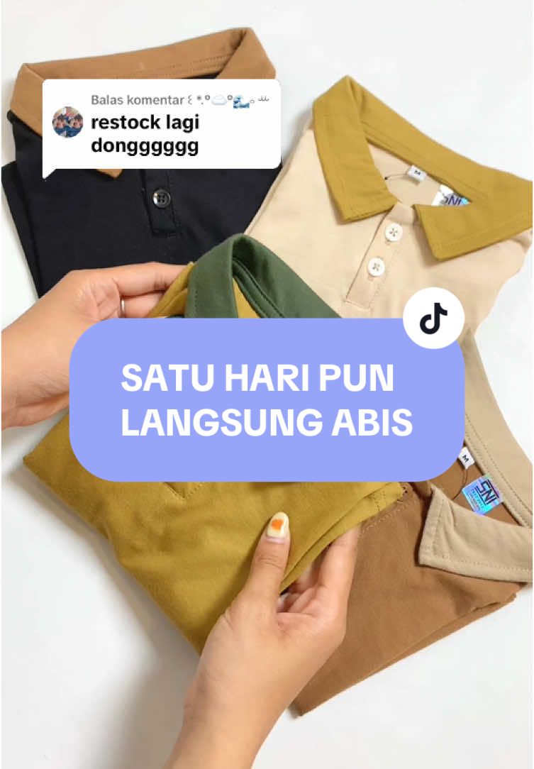 Membalas @꒰ *.°☁️°🌊࿁ ꕁ  Demi bunda mimin restockin lagi‼️ buruan deh sebelum kehabisan😠 #wanki #wankibaby #minieclubbaby #ootdbaby #outfitsimple 