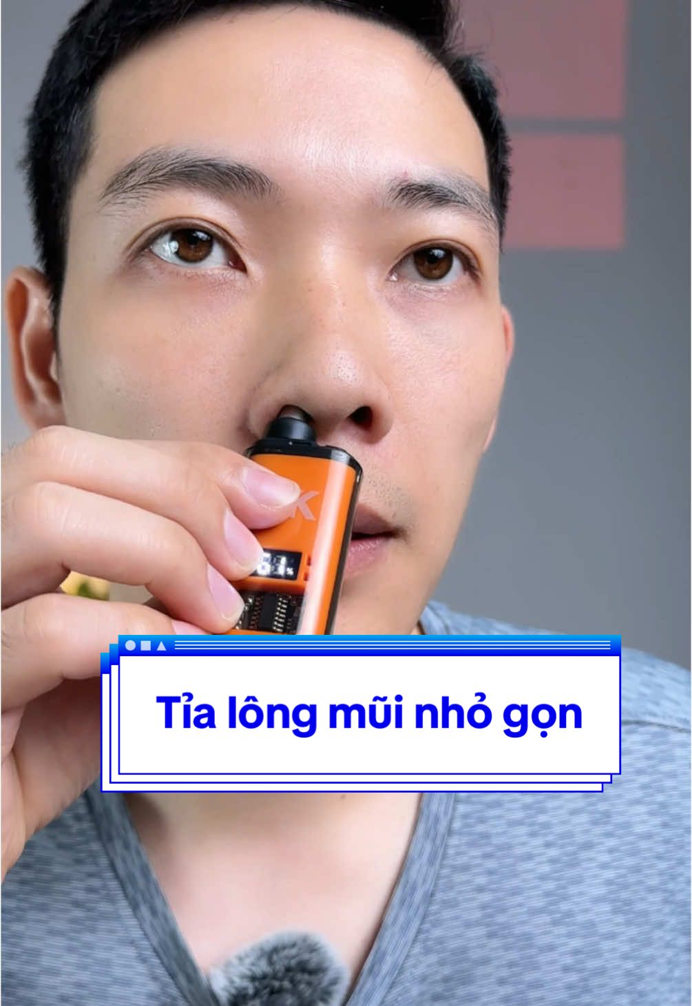 Tỉa lông mũi nhỏ gọn #lucchapula #tialongmui #hottrend #xuhuong 