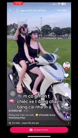 E hong hơn ai hết. Mà cái xe chị chạy chưa bằng cái cổng nhà e nữa#xuhuongtiktok #đuchoalongan #62longan 