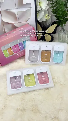 Absolutely love the smell of these hand sanitisers and the size of them🥰#fyp #uk #tiktokmademebuyit #gift #christmas #TikTokShop #christmasgift #handsanitiser #sanitiser #fyp#georginabrights 