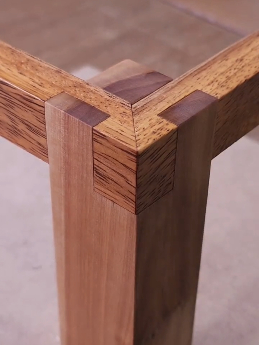 I made a strong joint using a table saw and miter saw #woodskills #木工 #목공 #woodworking #carpentry 
