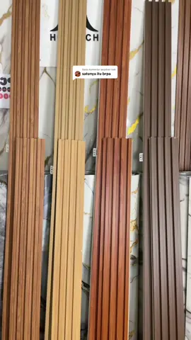 Membalas @serpihan hati wood panel 2.9m promo #woodpanel #wallpanel #wpc #wpcmurah #panelkayu #woodpanelhoptech #woodpanelmurah #izmi