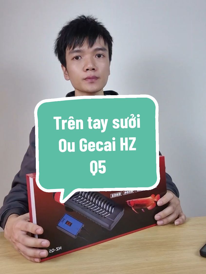 Trên tay sưởi Ou Gecai HZ Q5 - Trùm phân khúc sưởi tầm trung #suoibeca #suoihzq5 #suoibecacanh #trinamchoca #thuysinh360 