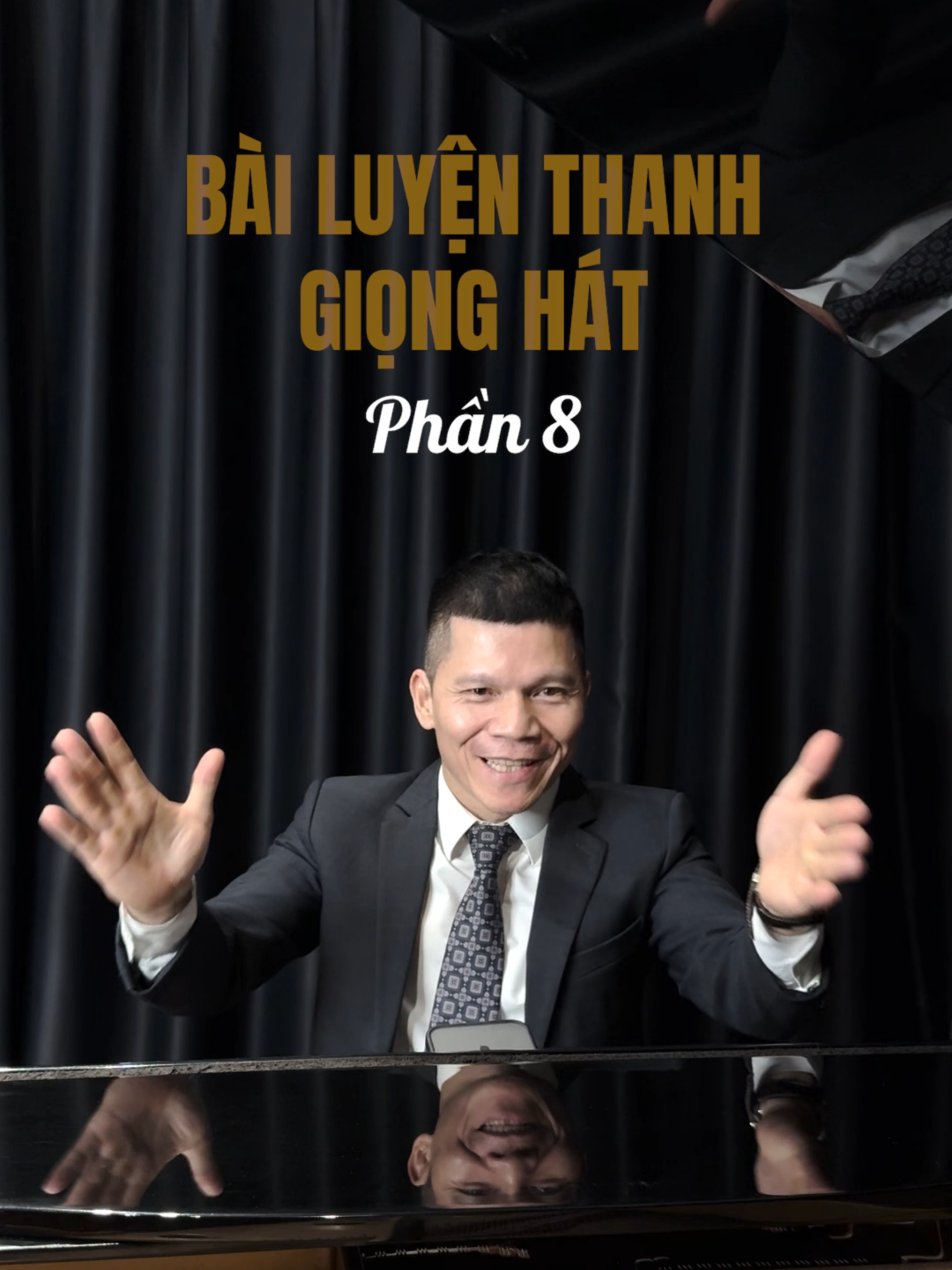 🎤 Luyện thanh giọng hát - Phần 8 🎶 Tập kiểm soát hơi thở, mở rộng quãng giọng và làm chủ nốt cao! 🌟 🔥 Bắt đầu ngay để cải thiện giọng hát! #quocdongmusic #vocals #vocalcoach #dongtomusic #singing #vocal #duet #vocalexercise #duetwithme #vowels