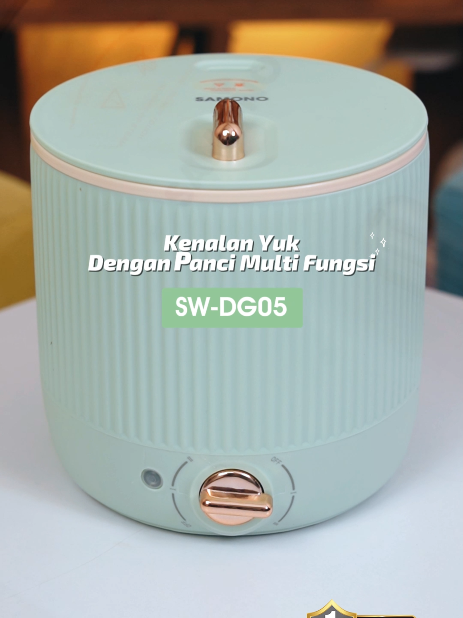 Kenalan yuk sama Samono Multifunction Pot SW-DG05! 🔥 Panci multifungsi ini punya kapasitas besar 2 liter! Dengan 2 lapisan keramik anti gores yang awet dan gampang banget dibersihin. 😍 ✅ 2 level daya: 🍚 150 watt untuk menanak nasi  🍳 600 watt untuk goreng, tumis, panggang, dan rebus  Dilengkapi juga dengan dual smart protection yang bikin masak jadi lebih aman! 🔒 Plus ada garansi 1 tahun ganti baru dari Samono. Gak perlu ragu lagi untuk checkout sekarang! 🛒💚 #SAMONOINYOURLIFE #SAMONOSUPERBRANDS #samono #samonoindonesia #pancilistrik #pancielektrik #pancisamonoserbaguna #samonopancilistrik#fyp#racuntiktok