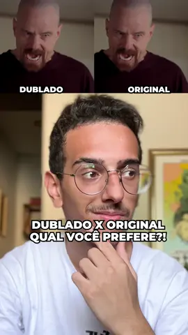 Dublado X Original: Breaking Bad | Qual você prefere?! #dublagem #breakingbad #walterwhite #dublado #series #fyyy #fyp 