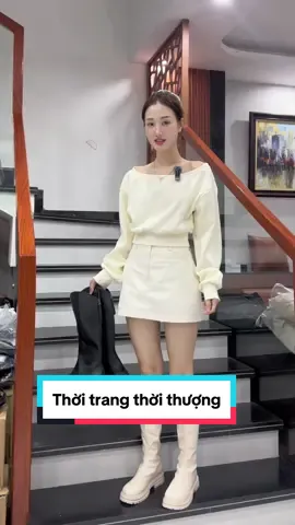 Giày bốt cổ cao thời trang #tikhub #xuhuong #giaybot #botnu #botnucaocap 