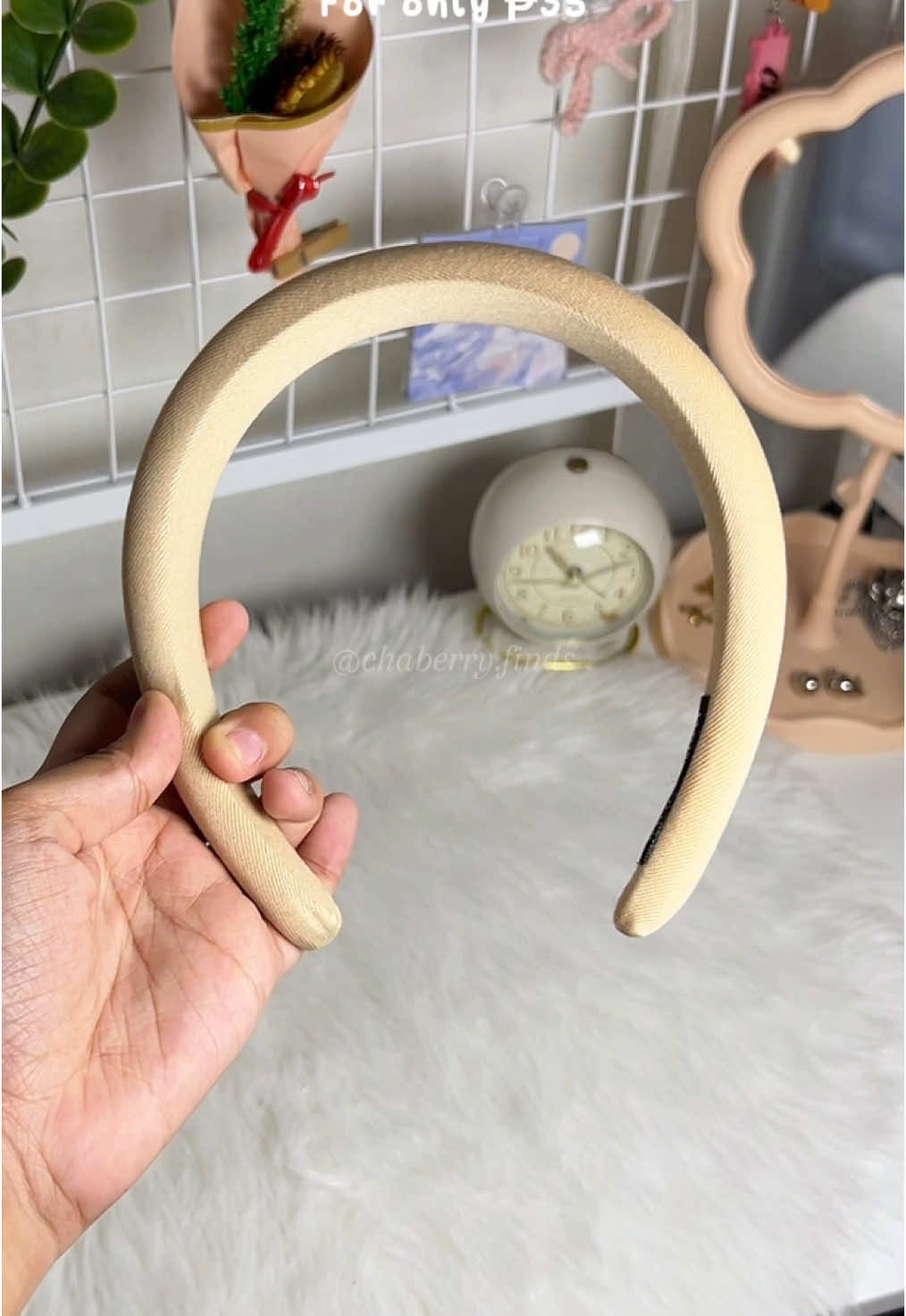 Found the cutest headband here on TikTok for only ₱35💗 #fyp #foryou #spongeheadband #koreanheadband #koreanspongeheadband #headband #hairband 