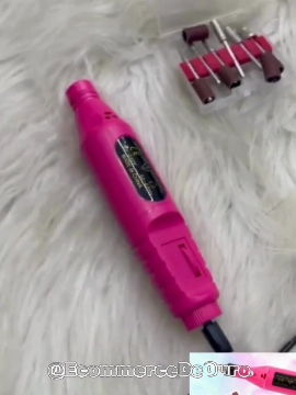 ❤️ Link na Bio. Kit profissional de unhas elétrica com broca e motor Bivolt #manicure #pedicure #salao 