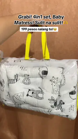 Baby matress, 4in1set na!🥹🌸 #babyessentials #babymatress #babybed #baby #viral 