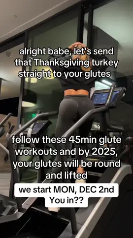 be your own Santa, lock in with me with these glute workouts  🖇️ in profile  #growyourgluteswithme #glutegrowthworkouts #gluteworkoutsforwomen #christmaschallenge #christmascountdown 