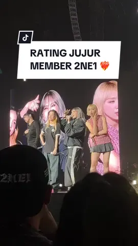 Ketemu langsung gak bisa milih bias, auranya lebih kepancar semuaaa EDAN 🥹❤️‍🔥 #2ndgenkpop #2ne1 #blackjack2ne1 #2ndgenerationkpop #2ne1blackjack #2ne1welcomeback 