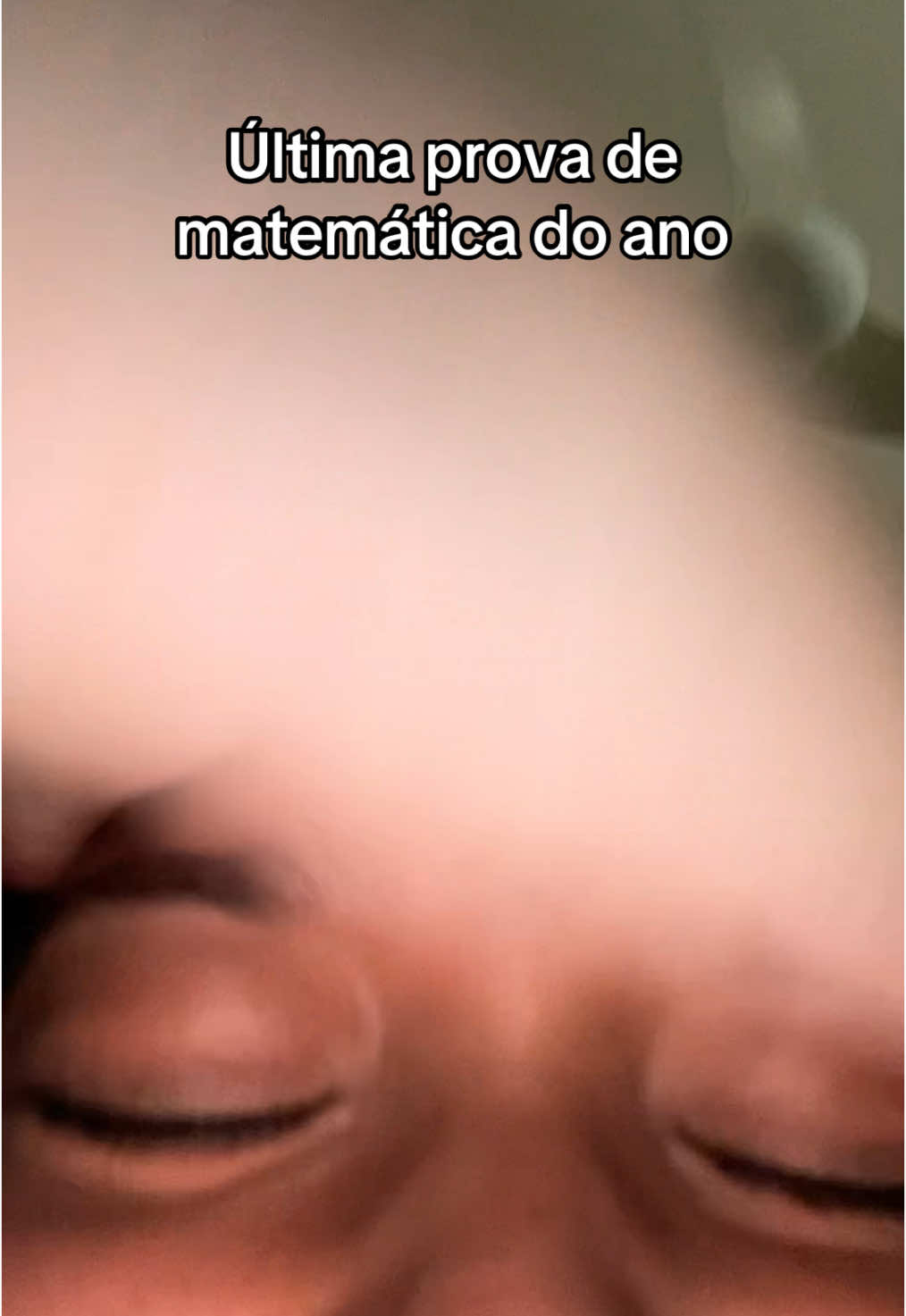 Quando eu recebi a prova eu fiquei com vontade de chorar #finaldoano #recuperacao #finaldoanoletivo #finaldesemestre #escola #prova #fyp  