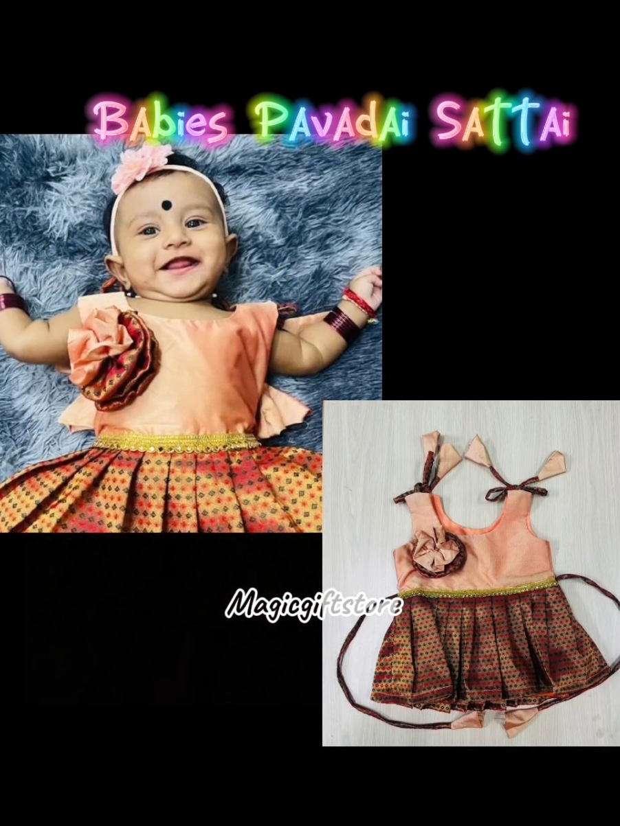 Kutties Pavadai Sattai Collection ❤️ Ready Stock,  0 to 6 months babies can wear , Inner Lining Is Cotton So Baby's Won't Feel Hot 🥹🤌🏼 Made With So Much Love , Do Support Guys #kidspavadaisattai #babiespavadaisattai #traditionwear #babiesdress #pavadaisattai #newbornbabyclothes #enchakkare 