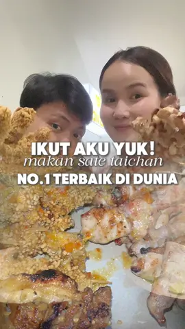 gimana rasanya makan sate taichan no.1 terbaik di dunia?🤪rasanyaaaa wenak pol👏 kalian udah pernah cobain juga belum? #ikutakuyuk #satetaichan #taichanbangyoyo  #jakarta #kulinerjakarta #satetaichanbangyoyo 