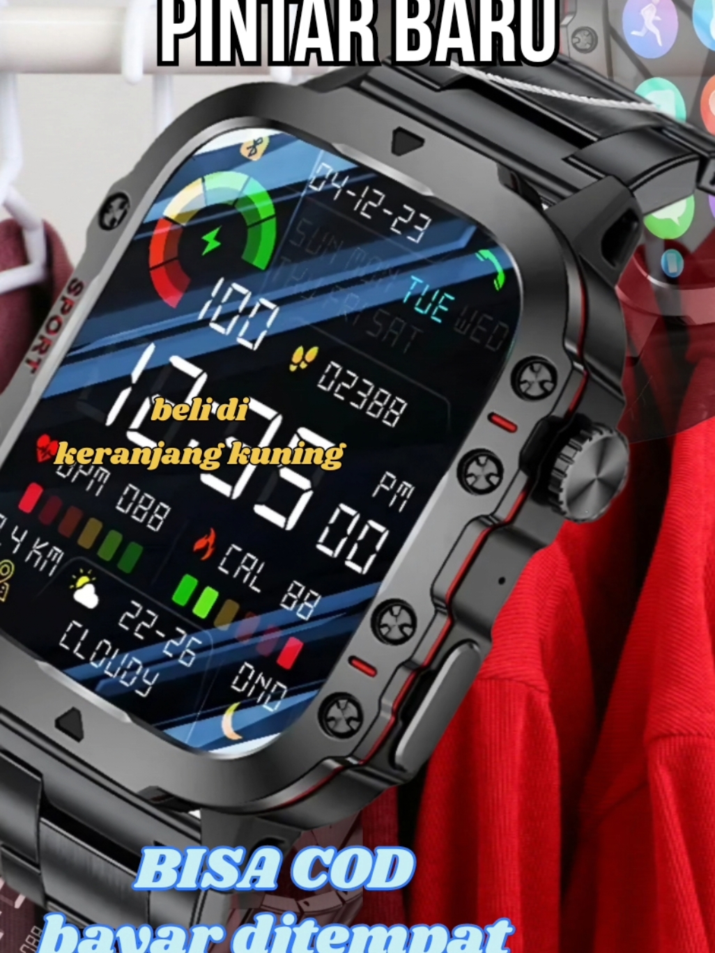 LIGE Jam Tangan Pria Pintar Baru  #jam #jamtangan #jamtanganpria #jamkeren #smartwatch #fyp #promoguncang1212 #cuantanpabatas 