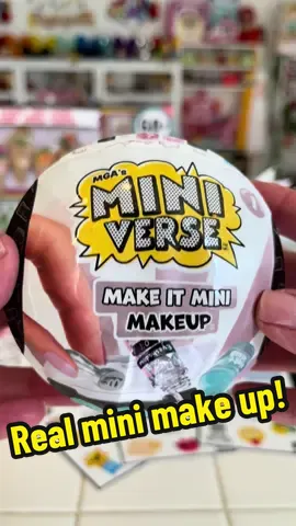 Real mini make up guys! 😱😍 @Miniverse  #miniverse #miniature #makeitminimakeup #makeup #beauty #eyeshadow #shimmer #new #winkandblush #minitok #toytok 