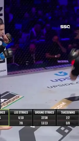 بالضربة القاضية 🥊 هتان السيف تفعلها للمرة الثالثة.. 🔥 #SSC | #PFL | #PFLMena