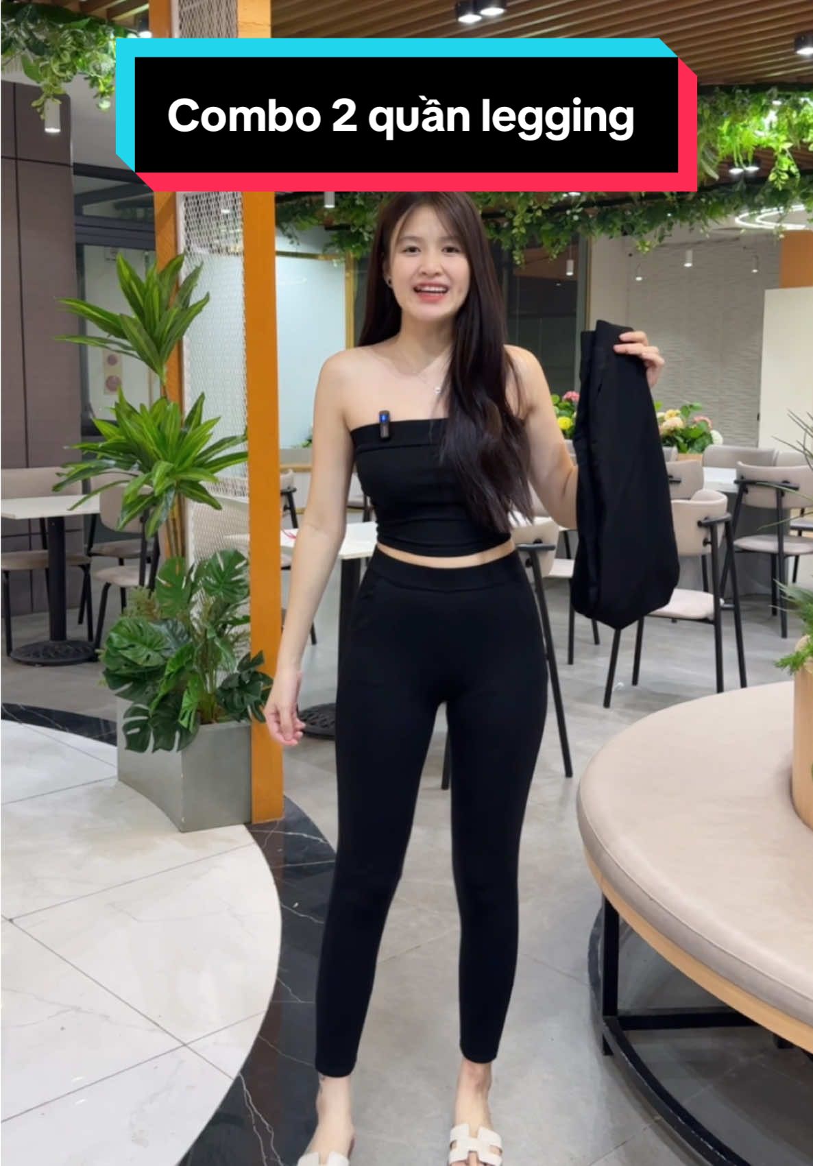 Combo 2 quần legging #quan #quannu #quanlengging 