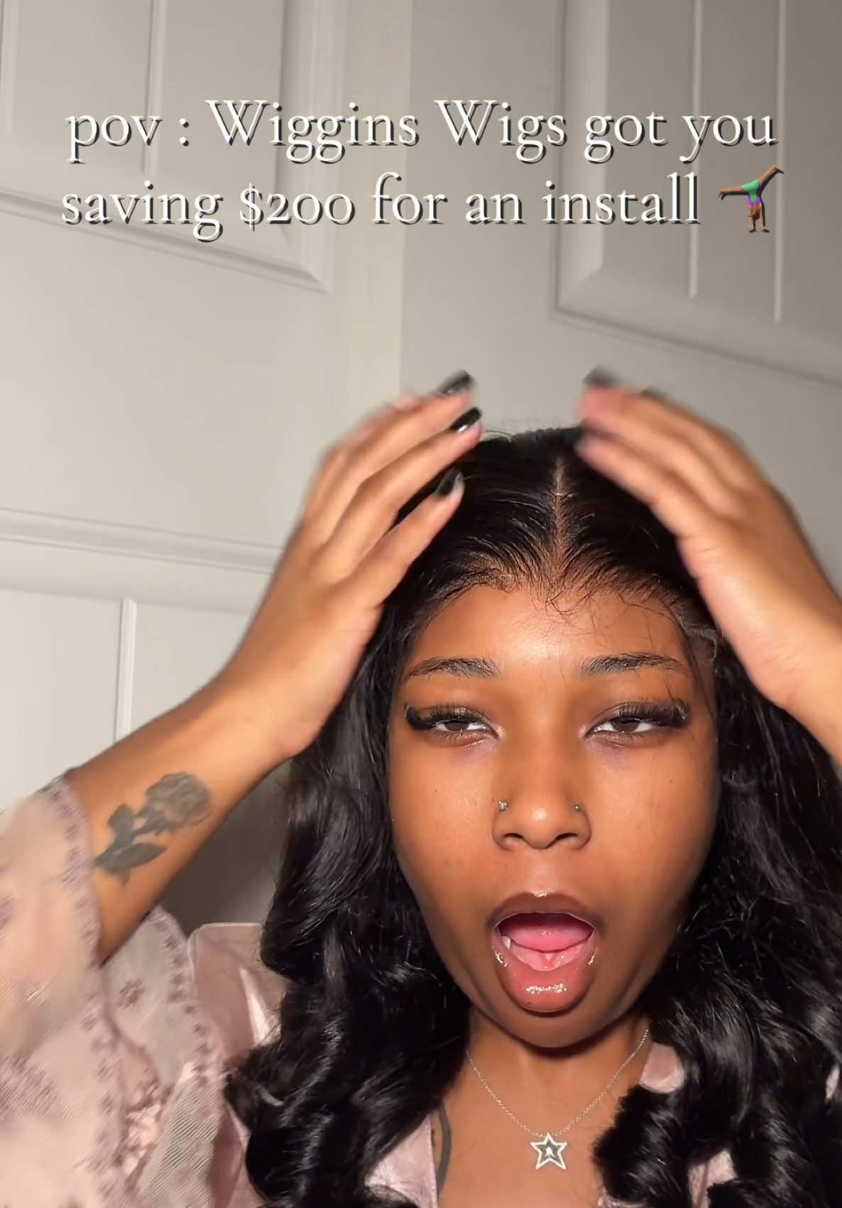 Why pay $200 for an install? 😭Wiggins Hair is making your glow-up even sweeter. Because who says fabulous hair can’t come with a little extra cash in your pocket? 💁‍♀️  @WIGGINS__HAIR @Wigginshair_shop        #WigginsHair #HairGoals #SavingInStyle #hairinstall #lesleysamone #blackgirlcontent #prettygirlstiktok #blkgirlcontentcreator #fyp #wiginfluencer #wiginfluencers #wigginshair #wigginshairreview #wiginstall #wiginstallforbeginners #blackfriday 