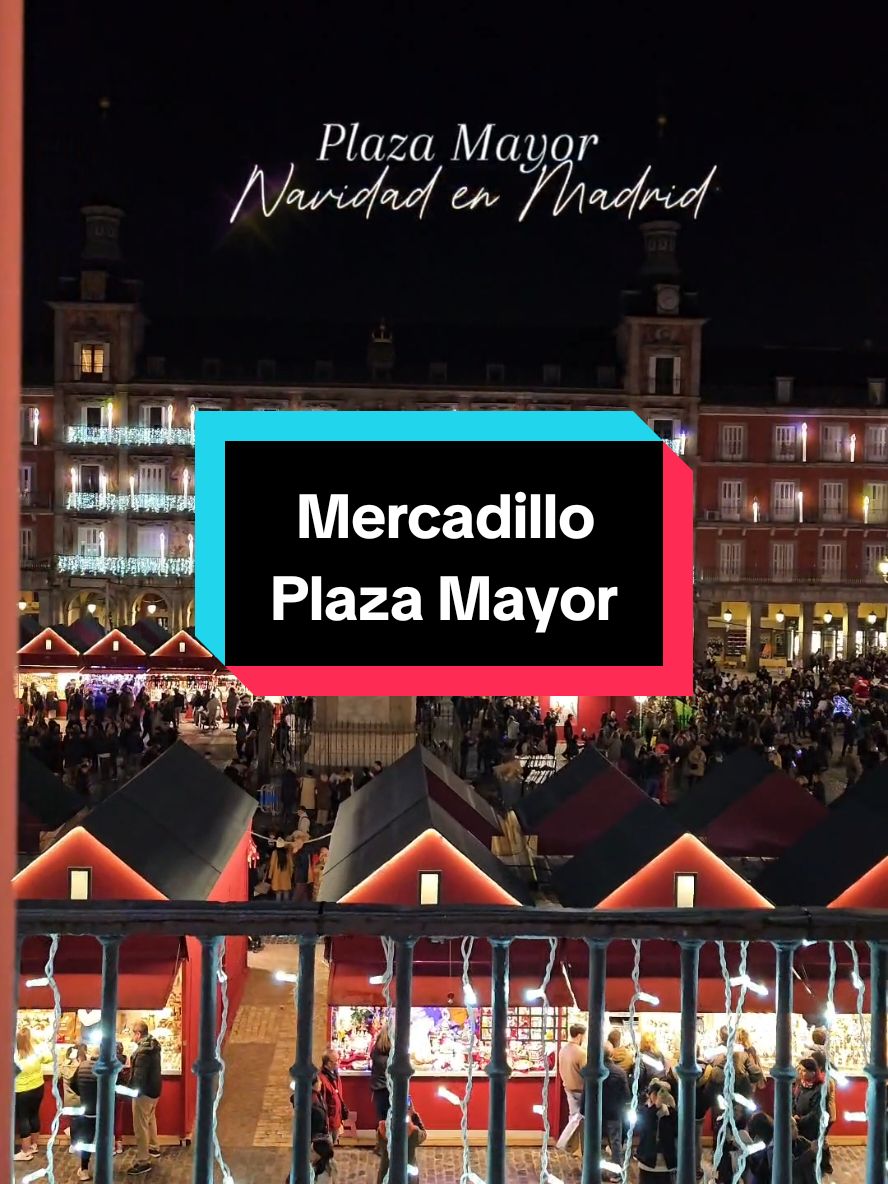 Hasta el 31 de diciembre puedes disfrutar del Mercadillo de Navidad de la Plaza Mayor  ¿Ya lo has visitado? #navidad #PlazaMayor  #NavidadMadrid #navidad2024  @granviademadrid