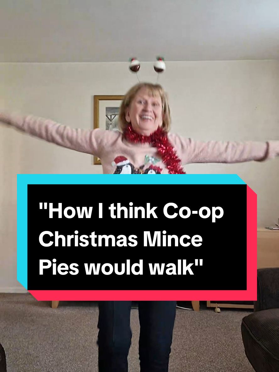 #AD  Mates are on their way around and they would love a mince pie.  But which one will you choose? Get inspired by dance #Christmas #Getthemincepiesin #Dance 