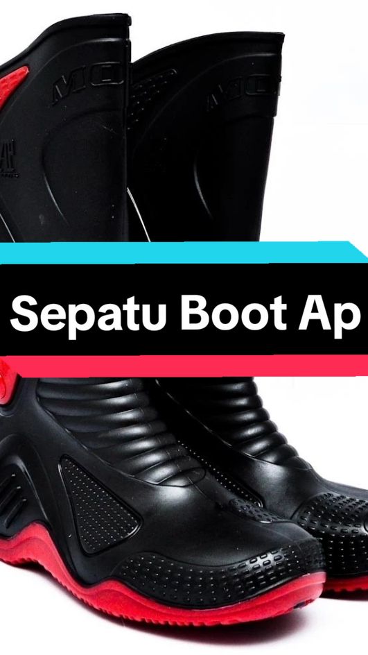 Sepatu Boot AP MOTO 2 SEPATU KARET SEPATU ANTI AIR SEPATU KERJA #SEPATUBOOT #fyppppppppppppppppppppppp #sendal #videoviral #fypシ゚viral 