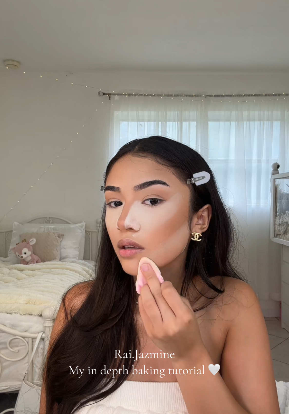 Here is my in depth baking tutorial for full coverage bright base 🤍 #makeup #makeuptutorial #bakingmakeup #powder #makeuppowder #makeupforever #beauty #tiktokshop #makeuphacks #makeupartist #bakingmakeuptechnique #grwm How to bake makeup for beginners