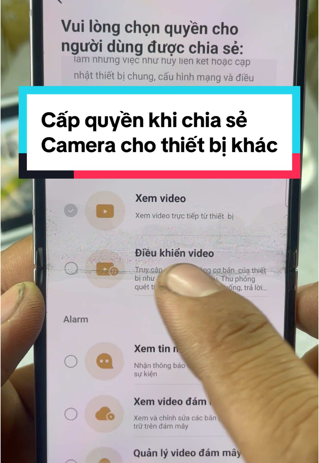 Trả lời @Nào hết ú đổi tên Mình gửi video hướng dẫn cách cấp quyền khi chia sẻ camera cho tài khoản khác nhé! #camerap2n #chiase #camerawifi #chiasecamera #imou