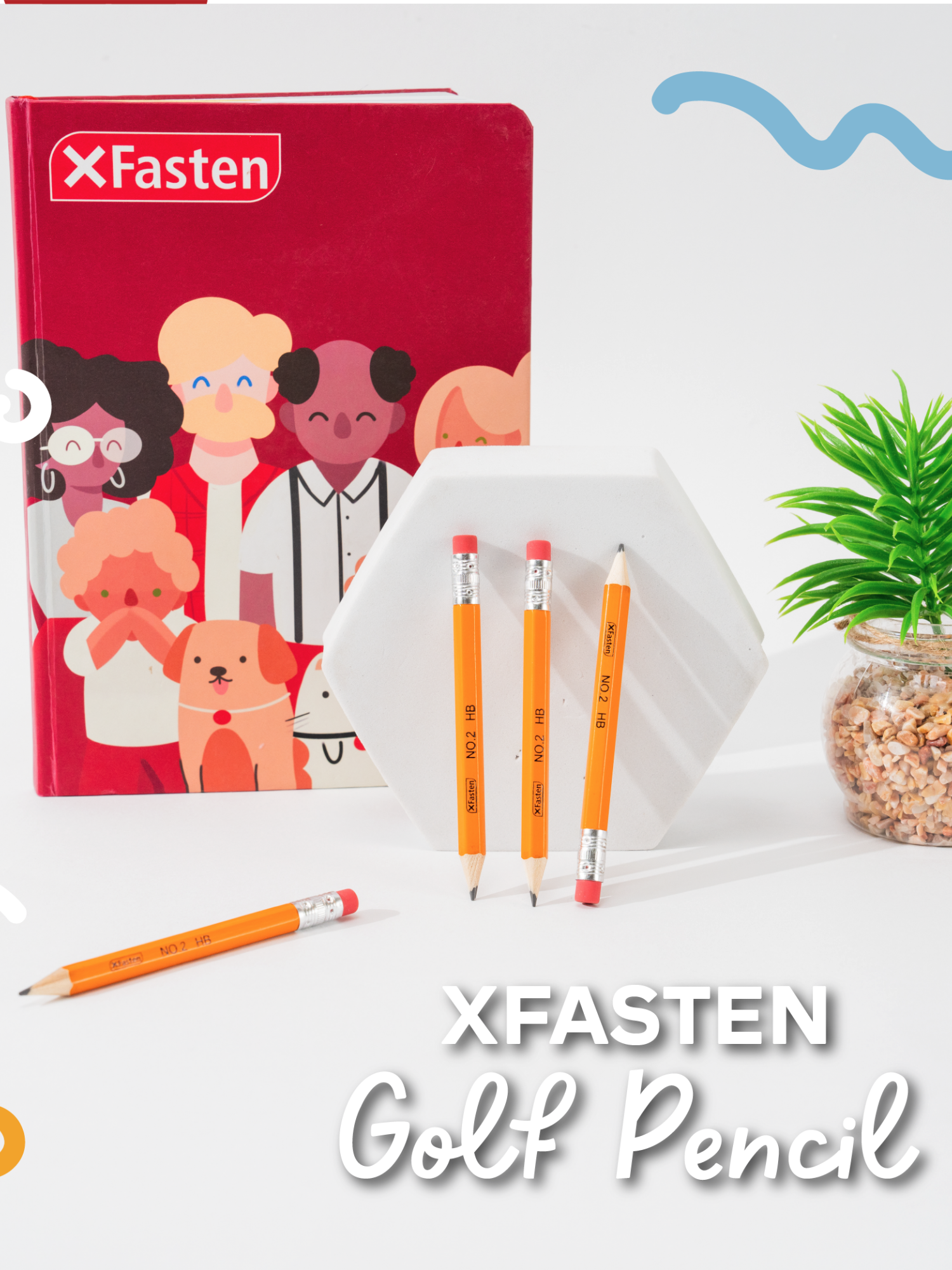 Tired of your pencils constantly breaking during writing sessions? ✏️ XFasten Golf Pencils are here to save the day with their durable, fine tips that won’t let you down! Perfect for all your precise craft designs!   #TheBestBondEver #XFasten #CreateWithXFasten #GolfPencils #CraftingMadeEasy