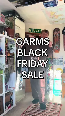 GARMS black Friday sale #streetwear #garms 