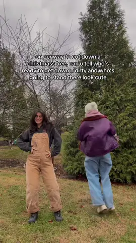 first year I won’t be using a plastic tree and never felt so american I luv it #creatorsearchinsights #treecutting #christmastree #christmas #christmasdecor 