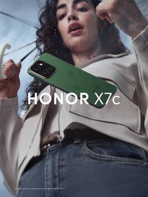 ¡El poder eXtraordinario está aquí! Gran resistencia, batería y almacenamiento del nuevo HONOR X7c