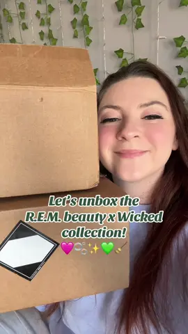 @arianagrande pls put me on the PR list for the Part Two collection that i am manifesting @r.e.m. beauty 🫧🩷🫶🏻 #fyp #foryou #foryoupage #fypシ #wicked #wickedmovie #arianagrande #glindaupland #cynthiaerivo #elphabathropp #rembeauty #wickedxrem #wickedpart1 #galindaglowdrops #ozdusteyeshadowpalette #sopopularlipoil #luxurybeautificationundereyemasks #elphabamakeupset #glindamakeupset #tulipfieldslipstain #unboxing #arianagrandebutera 