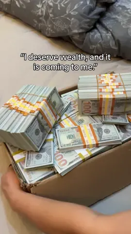 #MoneySavingTips  “I deserve wealth, and it is coming to me.” 