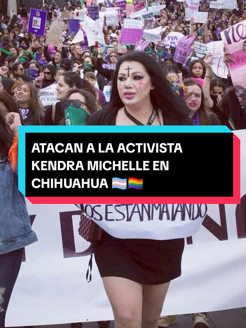 Agredieron a la activista trans Kendra Michelle en Chihuahua 🏳️‍⚧️🏳️‍🌈 #kendramichelle #activista #activismo #lgbt #lgbtiq #trans #mujer #mujertrans #chihuahua