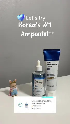 100% Real Hyaluronic Acid Ampoule that’s popular in Korea! 💙Gives you the perfect hydration boost ☺️ #creatorsearchinsights #skincareroutine #yesstyleblackfriday @nurilounge.us @nurilounge.official @wellage USA @wellage KOREA #blueserum #wellage #blueampoule #blueampoule100 #kbeauty #skincare #koreanskincare #hyaluronicacid #hyaluronicacidserum #glassskin #koreanglasskin #koreanglassskin #koreanglassskinroutine #fypage #xyzbcafyp 