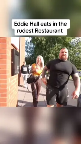 Part 1#eddiehall #restaurant #rude #fy #viral #fyp 