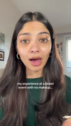 one week of no makeup is over so here was my experience at a brand/infleuncer event #nomakeupchallenge 