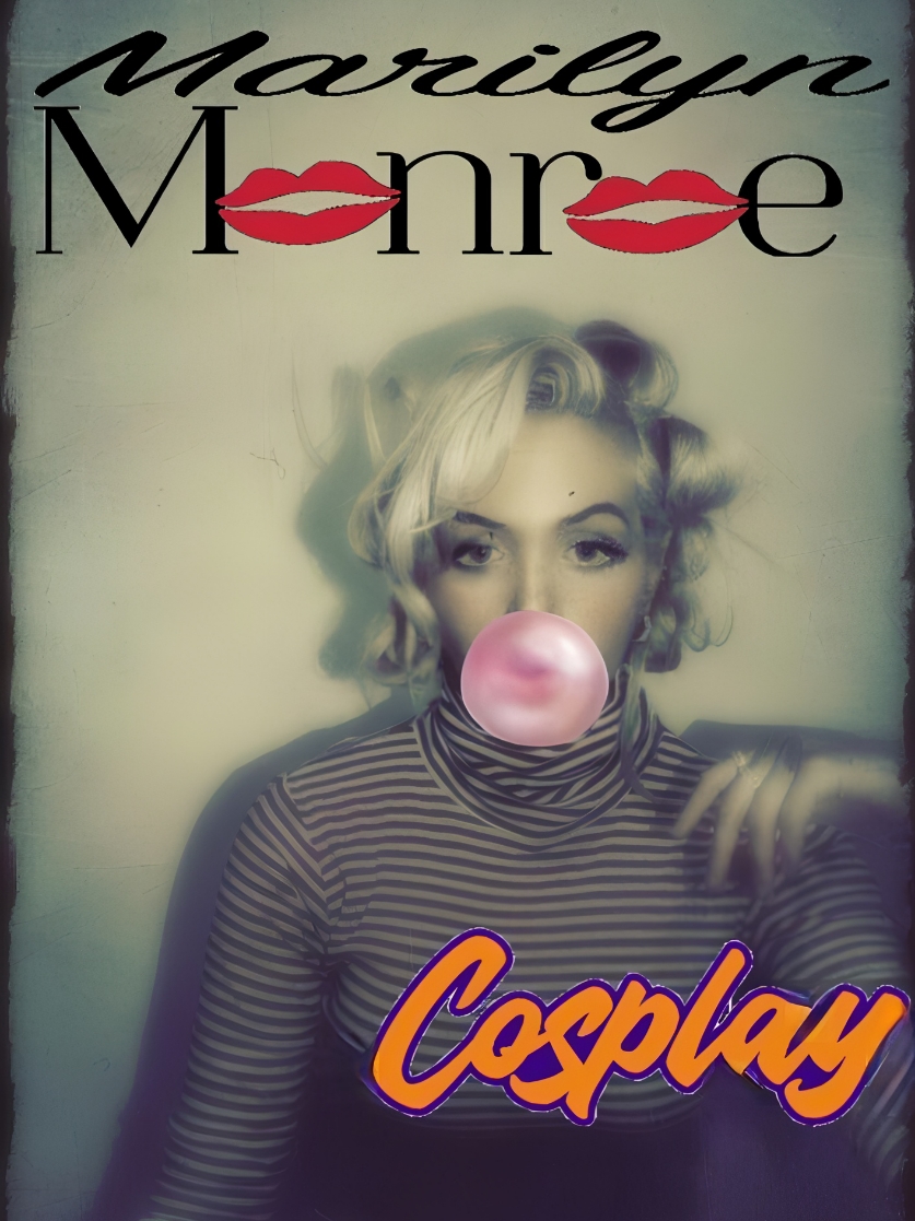 Marilyn Monroe  Cosplay 🖤✨ #1950s #marilynmonroe #marilynmonroeedit #cosplay #marilynmonroeedit 