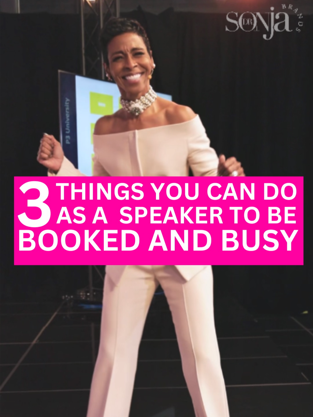 There are 3 Things You Can Do As A Speaker To “Be Booked And Busy” 👀 Check 🔗 in bio to learn how expand your speaking career and make 2025 the year you are SEEN and HEARD 🗣️ #drsonjabrands #drsonjastribling #wealthbuilding #powerfulwomen #millionairemindset #entrepreneurmindset #businesstok #wealthywoman #wealthwisdom #keynotespeaker #millionairetok #speakertok #wealthymindset #entrepreneur #generatemillions #wisdomtok