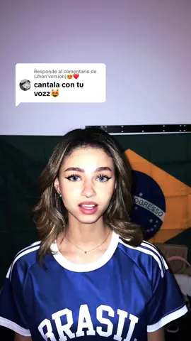 Respuesta a @(Jhon'version)😍❤️ que alguien me lo edite porfavpr 😂❤️ no canto muy bien 