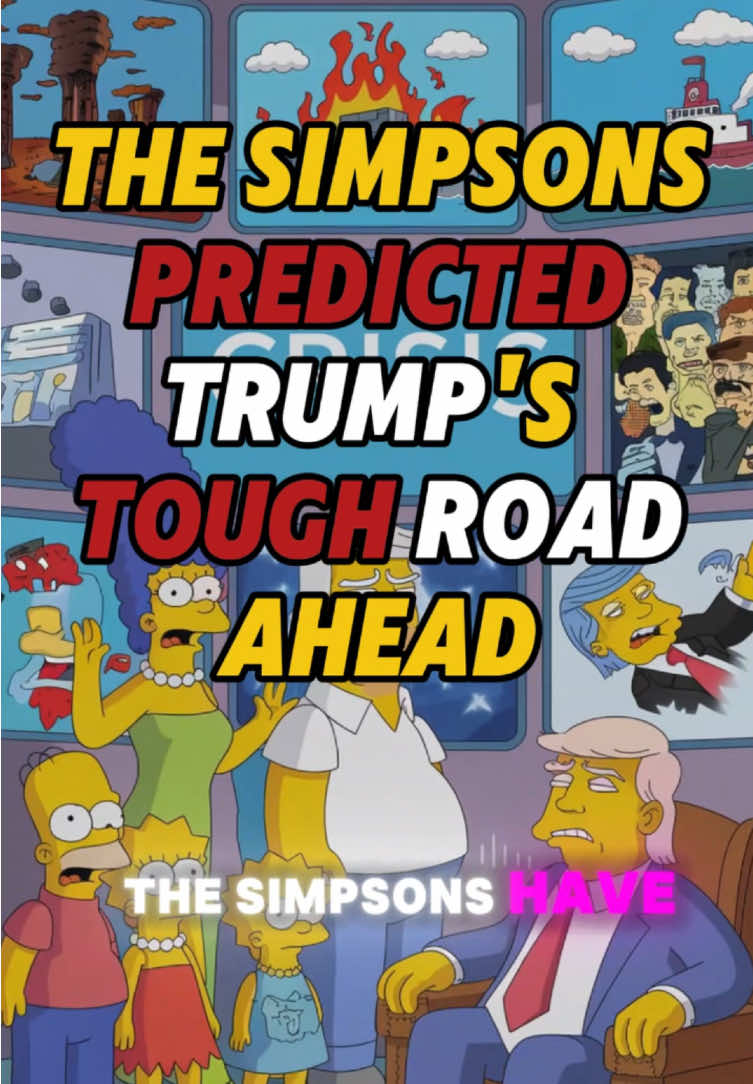 The Simpsons Predicted Trump’s Tough Road Ahead #simpsons #prediction #trump #election #usa🇺🇸 #foryoupage 