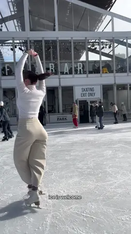 welcome home #fyp #IceSkating #foryoupage #brooklynbridge #figureskating 